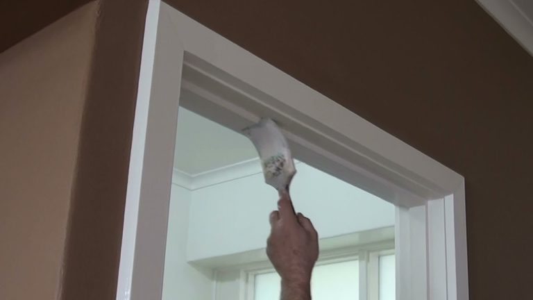 door frame & trim painting