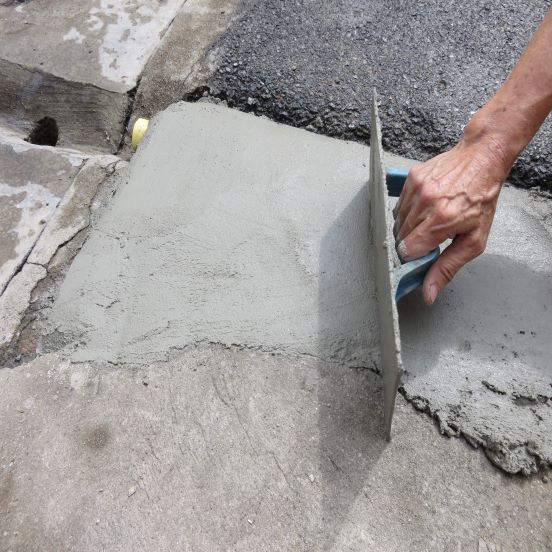 Plastering spalling concrete repair concrete patch repair mortar