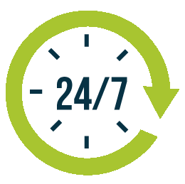 24.7 monitoring & support