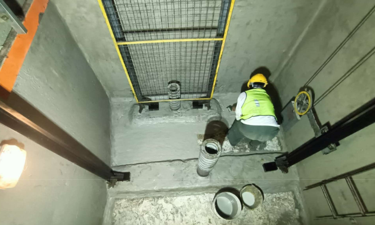 basement & lift pit grouting