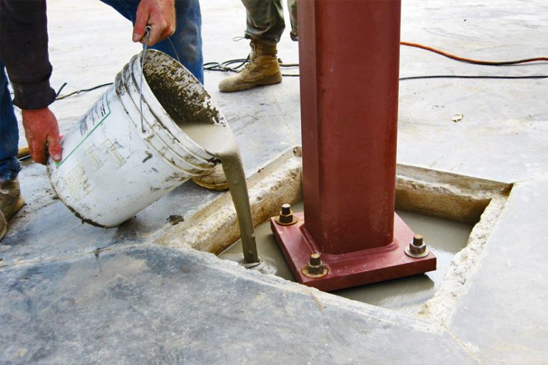 structural strengthening via grout fill