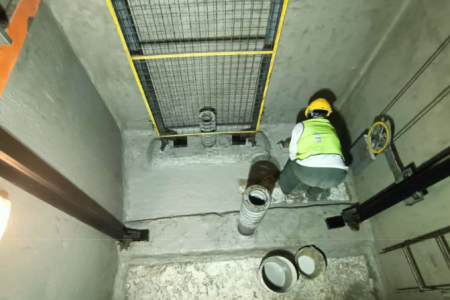 basement & lift pit grouting