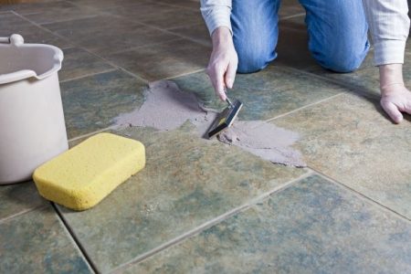 tile repair, replacement, and grouting